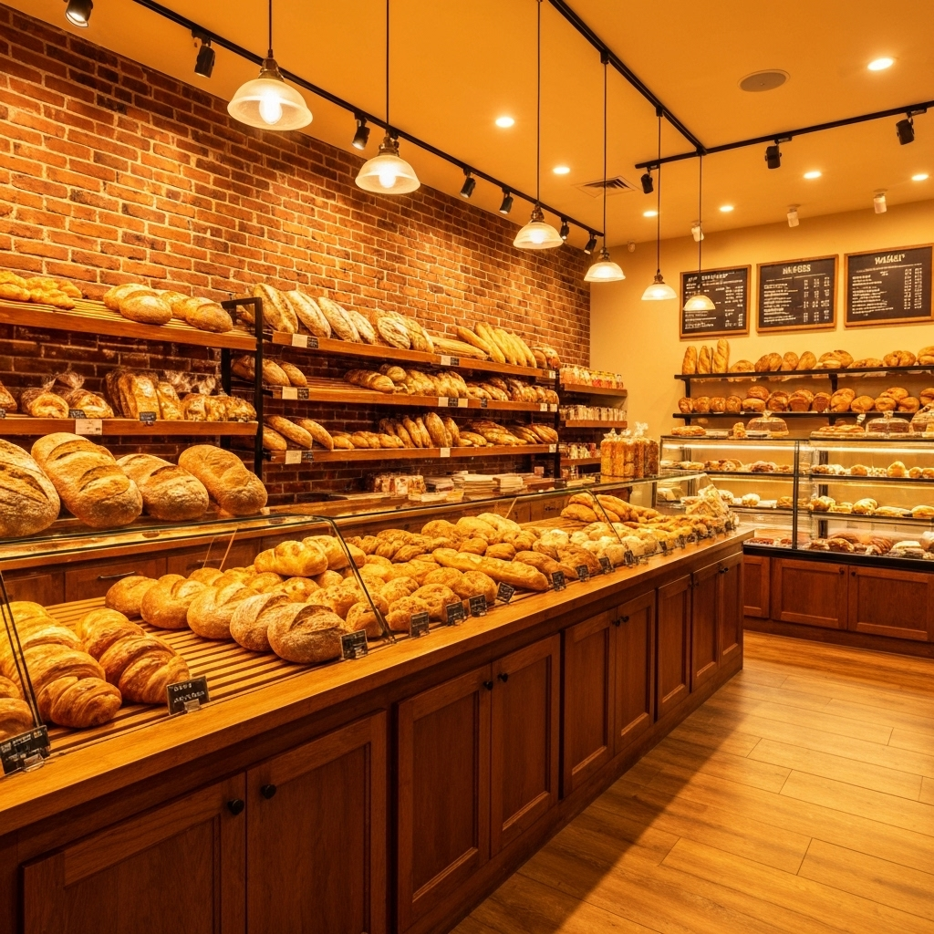 Fresh Bakery Interior
